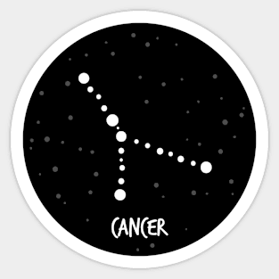 Cancer Constellation Sticker